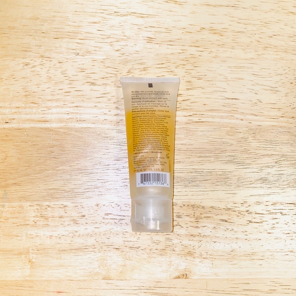 45 ML Murad Essential C Cleanser Mini - Picture 4 of 4